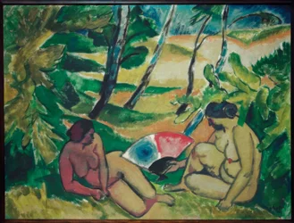 Los bañistas