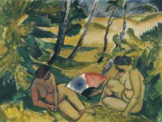Las bañistas, 1912