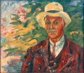 Dr. Walter Minnich – Retrato en el jardín