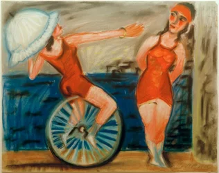 Ciclistas de monociclo