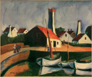 Puerto pesquero en Bornholm