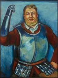 Heinrich George como Götz von Berlichingen