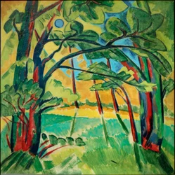 Paisaje forestal de Curlandia