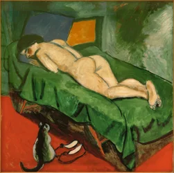 Desnudo recostado