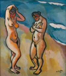 Dos actos en la playa