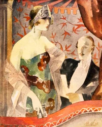 Pareja en el palco