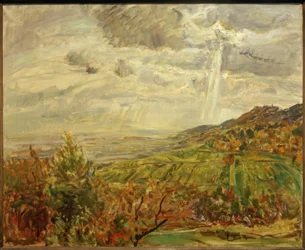 Tormenta de otoño temprano en Neukastel