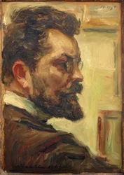 Max Slevogt / Autorretrato 1903