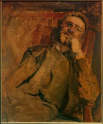 Autorretrato en la silla