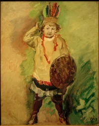 Wolfgang como indio