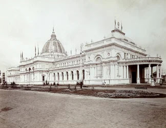 Esquina de las artes, la Exposición de toda Rusia, Nizhny Novgorod, Rusia, 1896
