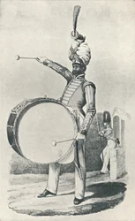Guardias Granaderos, Tambor 1829, 1829 1909