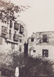 El Cairo, casa y jardín en el barrio francés, con Gustave Flaubert, 1850