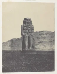Gournah, Estatua de Memnón; Tebas