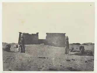 Hémi-Spéos De Séboua, Drômos, Nubia, 184951, impreso 1852