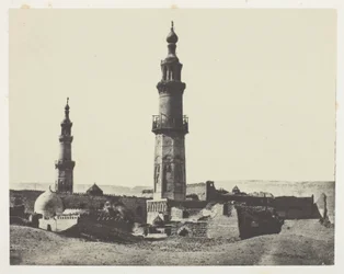 Mezquita de Aly-Bey, Girgeh, Alto Egipto, lámina 15 del álbum "Egypte, Nubie, Palestine et Syrie" (1852)