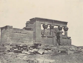Nubia. Templo de Débod. Parembole del itinerario de Antonino, 1850