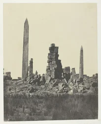 Palacio de Karnak, Los Obeliscos, Tebas
