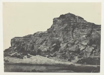 Segunda Catarata, Dgebel-Aboucir; Nubia, lámina 112 del álbum "Egypte, Nubie, Palestine et Syrie" (1852)