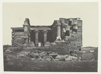 Templo De Maharakkah Hièra Sycaminos De Los Griegos, Nubia, 1849-51, impreso 1852