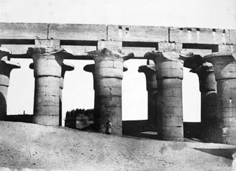 Ruinas del templo, Egipto, 1852