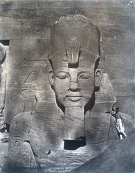 La estatua colosal de Ramsés II, 1852
