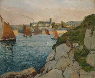 Douarnenez bajo el sol, 1897