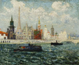 Los pabellones, Exposición Internacional de París, 1900