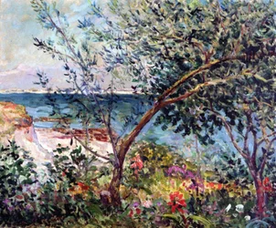El jardín del artista en Bretaña