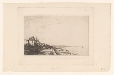 Vista de Villers Villers (Calvados) (título sobre objeto)
