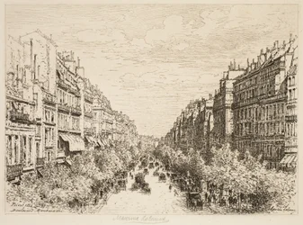 Boulevard Montmartre, París