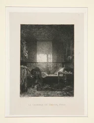 El dormitorio de Víctor Hugo, pl. 11 de la suite En Victor Hugo (Victor Hugo).