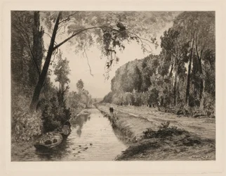 El canal en Pont-Saint-Maxence