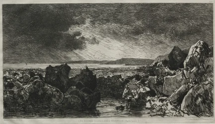 Les roches noires cerca de Trouville