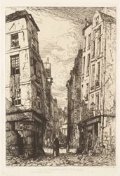 Rue des Marmousets, París antiguo
