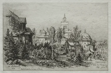 El Palacio Argelino en el Trocadero