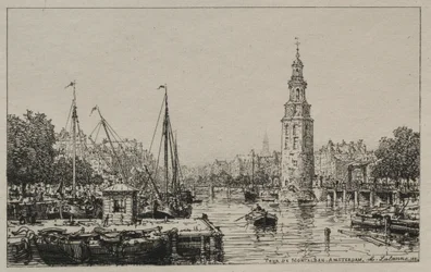Tour de Montelban, Ámsterdam, 1884