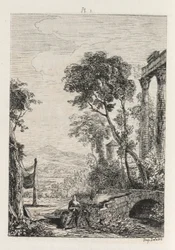 Tratado de la grabado al agua fuerte: Placa 1, 1866