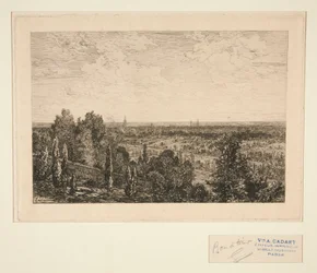 Vue de Paris (Vista de París)
