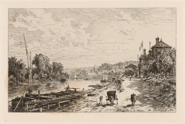 Vista de Bas-Meudon, orillas del Sena