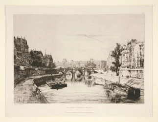 Vista tomada desde Pont Saint-Michel