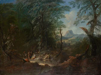 paisaje forestal "mañana"