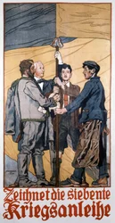 WW1 "Suscripción al 7º Préstamo de Guerra"