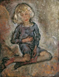 Retrato de un niño de Manfred Osthaus