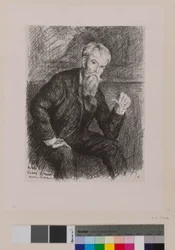 A Henri Edmond Cross: [Retrato de Henri-Edmond Cross]