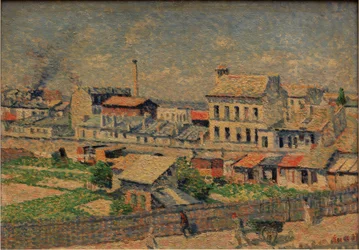 La rue Damrémont en Montmartre