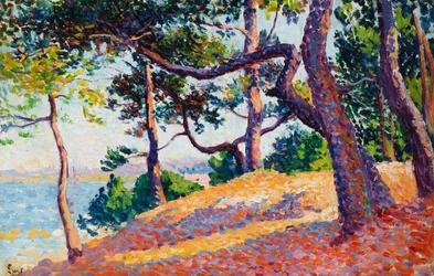 Paisaje en Saint-Tropez, 1892