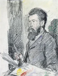 Retrato de Georges Seurat