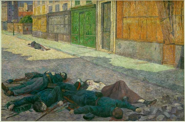 La Comuna de París 1871 (óleo sobre lienzo)