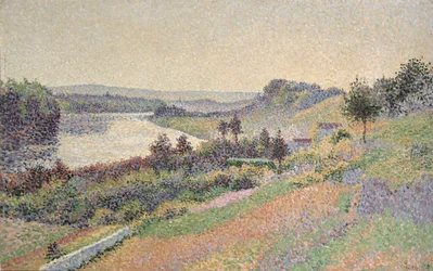 El Sena en Herblay, 1890